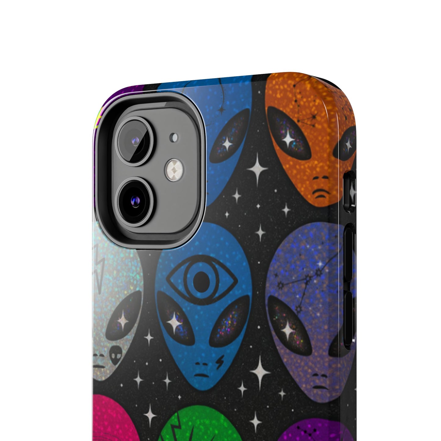Los Angelez Made x Y2K Alien Sticker Sheet Tough Phone Case