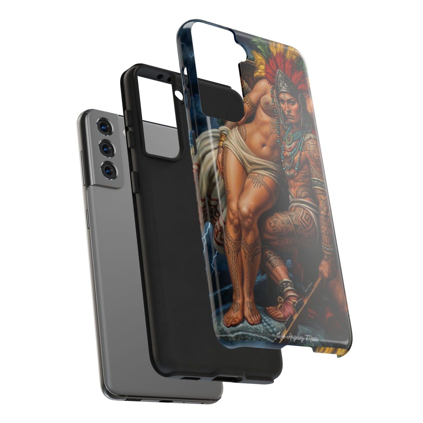 Los Angelez Made x Aztec Lesbian Pride Tough Phone Case