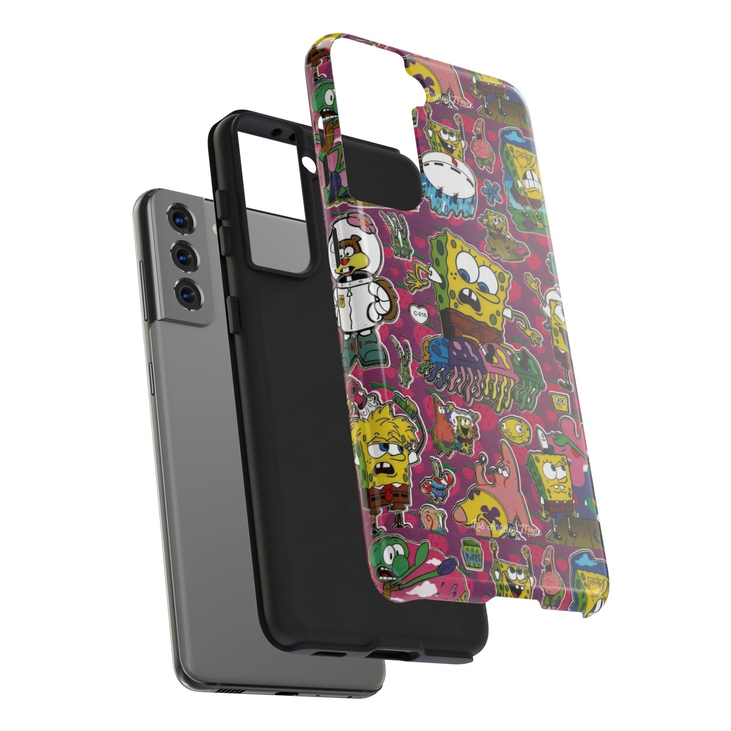 Los Angelez Made x SpongeBob Sticker Sheet Tough Phone Case