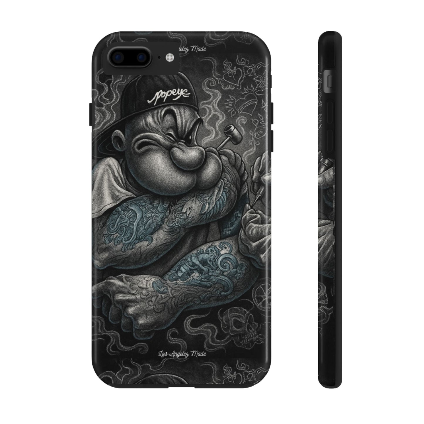 Los Angelez Made x Popeye Getting Tatted Tough Phone Case