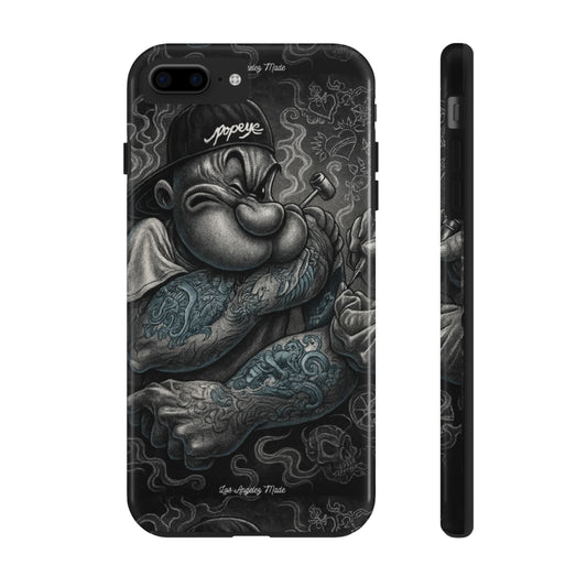 Los Angelez Made x Popeye Getting Tatted Tough Phone Case