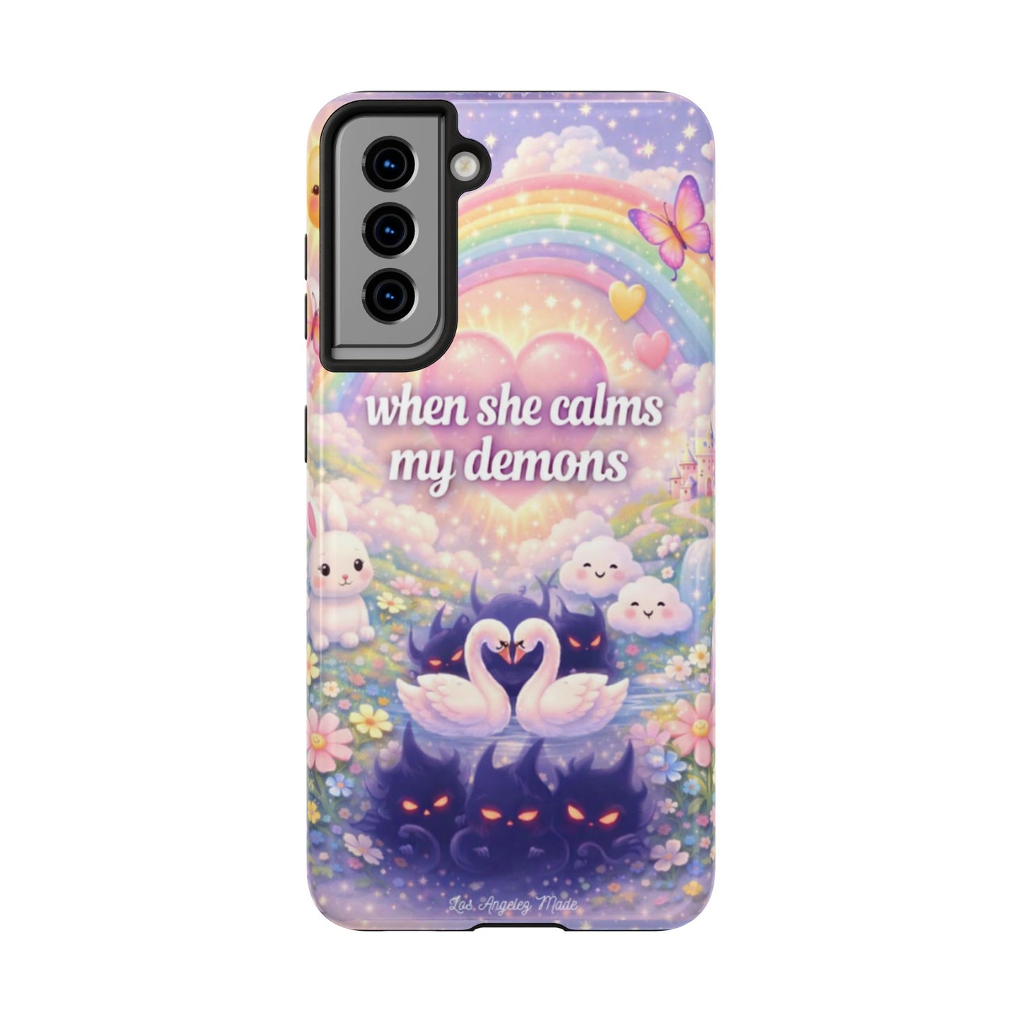Los Angelez Made x ''When She Calms My Demons'' Tough Phone Case