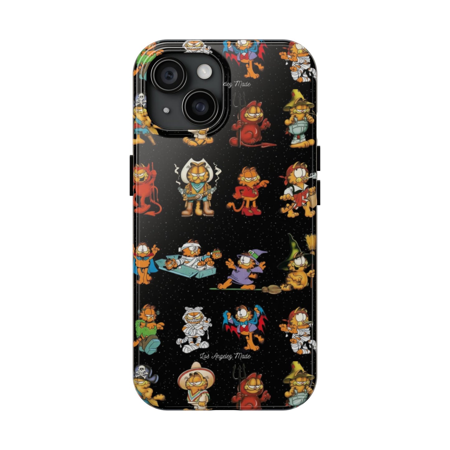 Los Angelez Made x Garfield Halloween Sticker Sheet Tough Phone Case