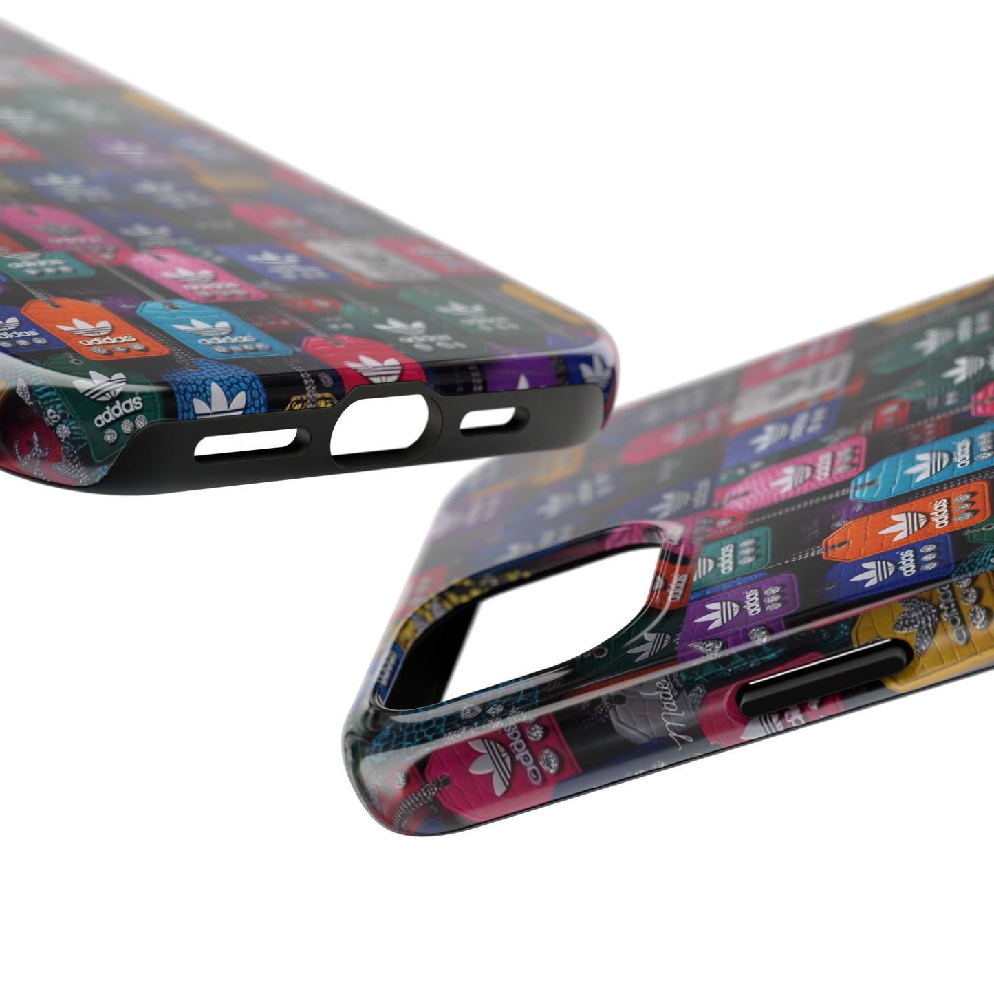 Los Angelez Made x Adidas Leather Tags Tough Phone Case