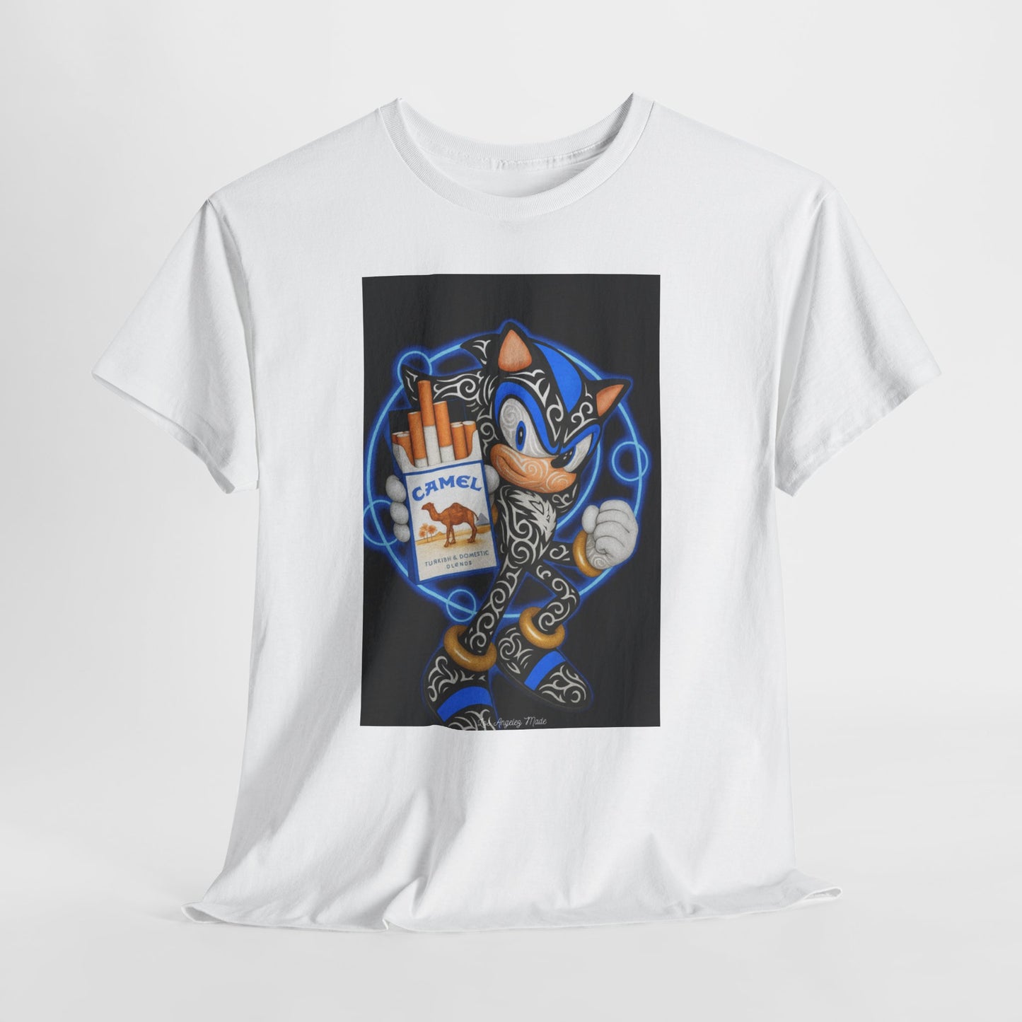 Los Angelez Made x Sonic With Camels Unisex Heavy Cotton T-Shirt