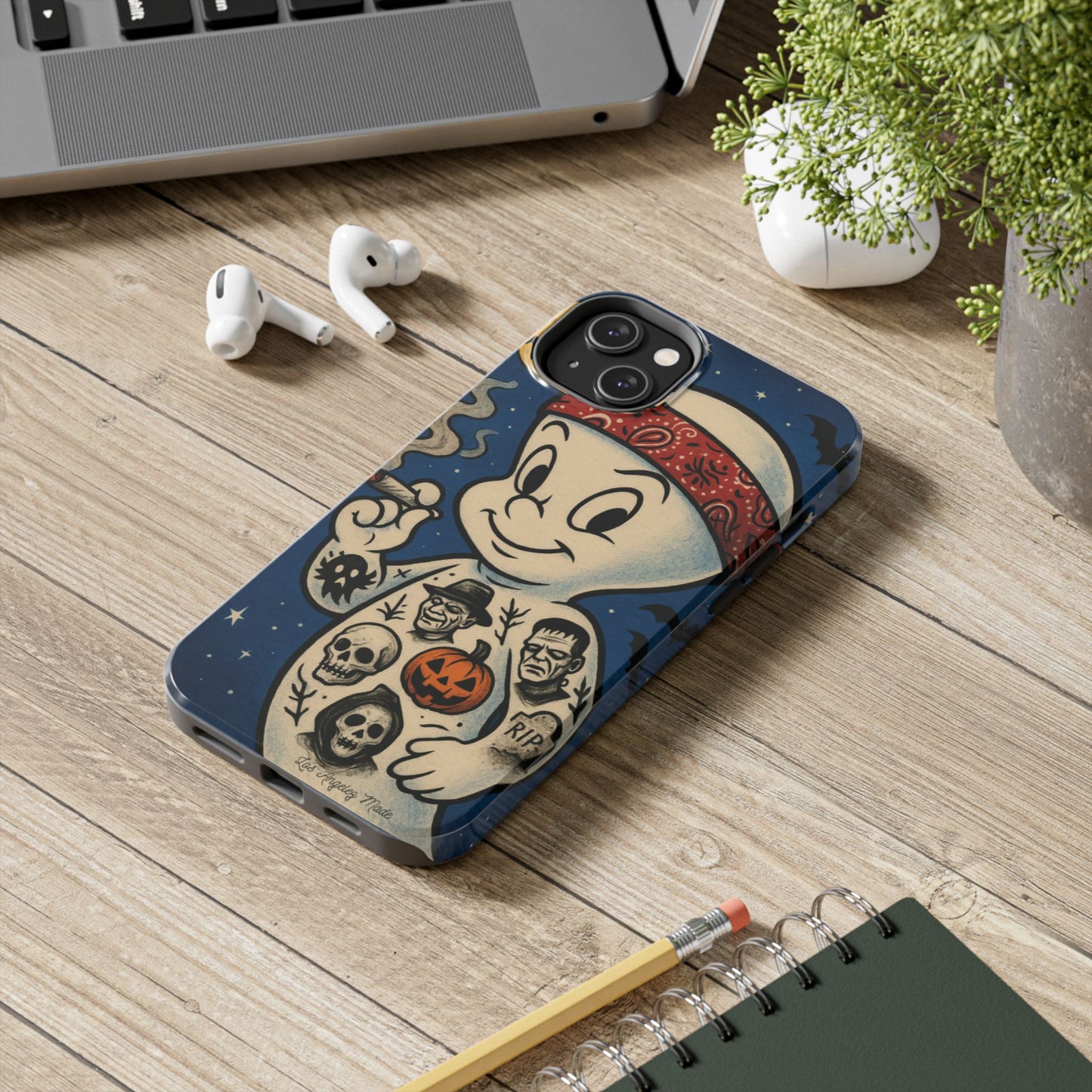 Los Angelez Made x Casper The Smokey Ghost Tough Phone Case