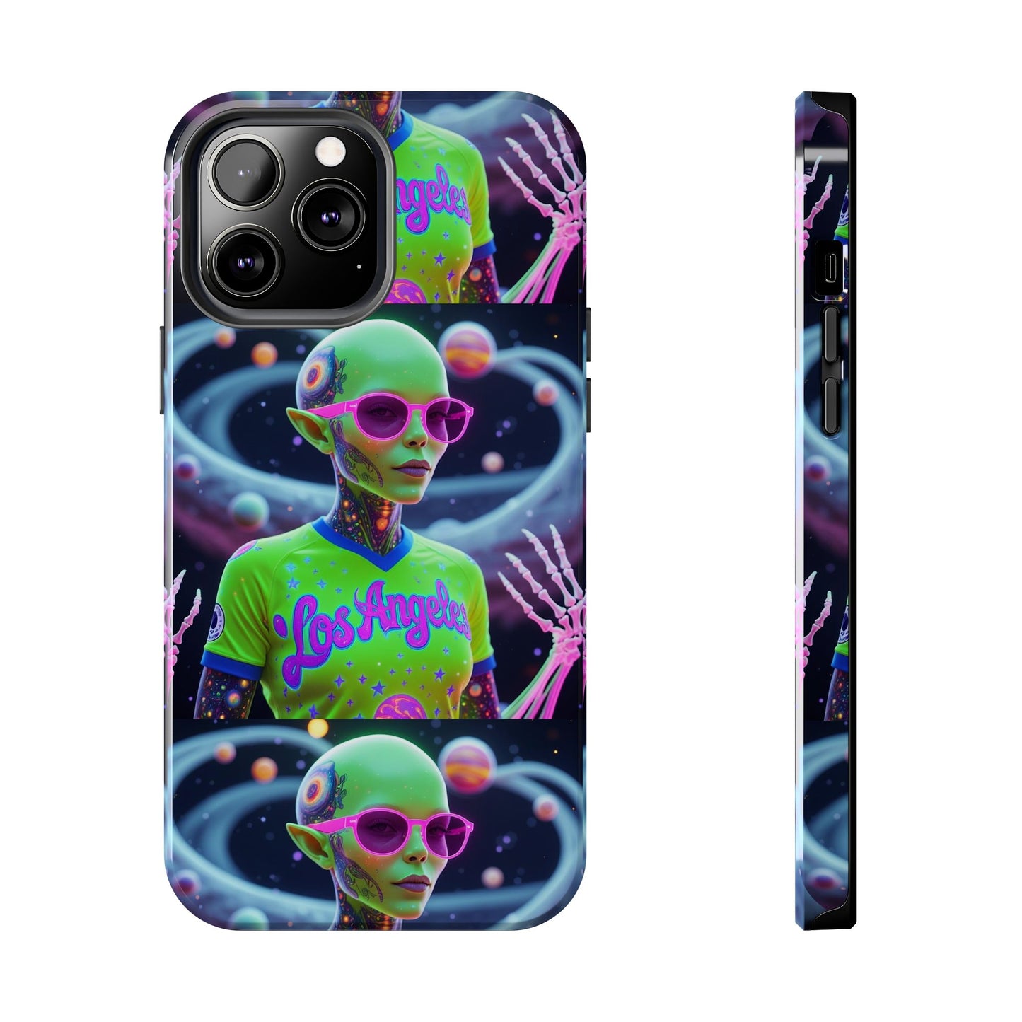 Los Angelez Made x Neon Alien Tough Phone Case