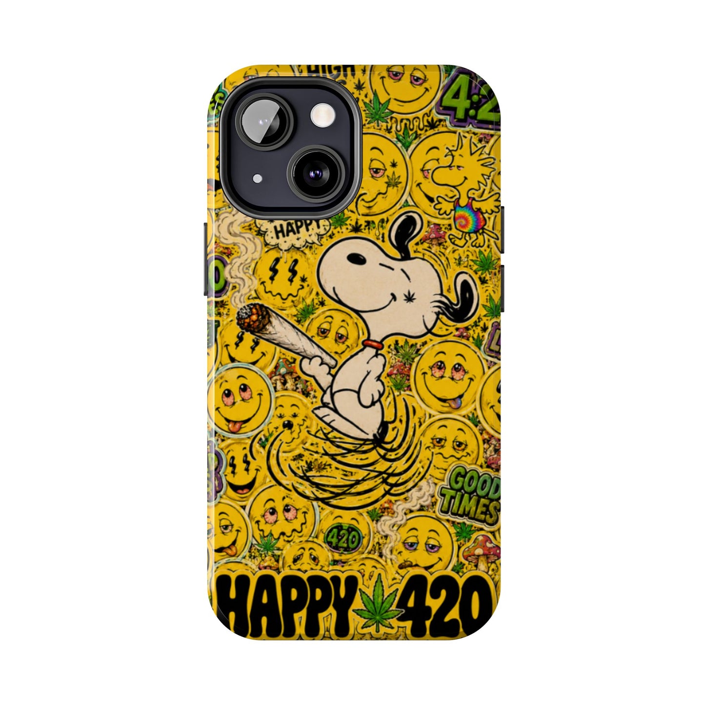 Los Angelez Made x 420 Happy Snoopy Tough Phone Case