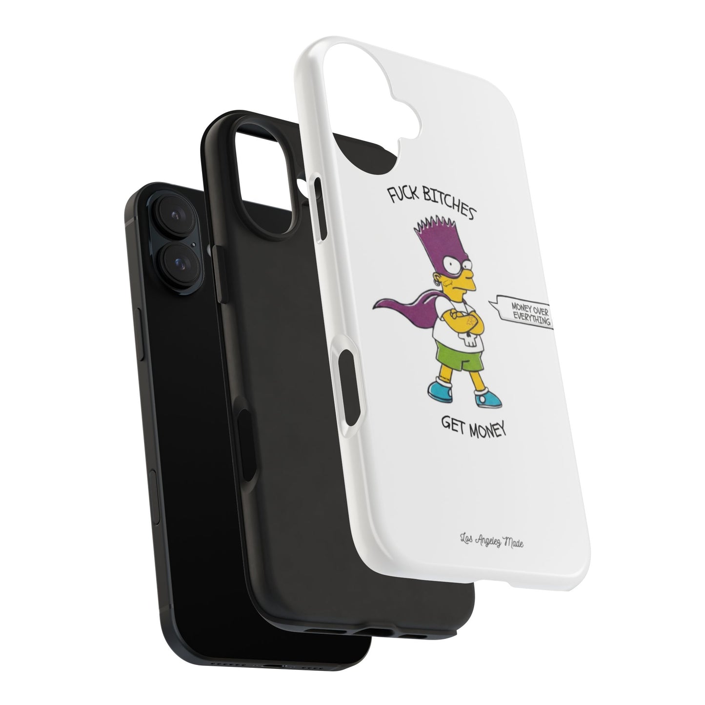 Los Angelez Made x Bart Get Money Tough Phone Case