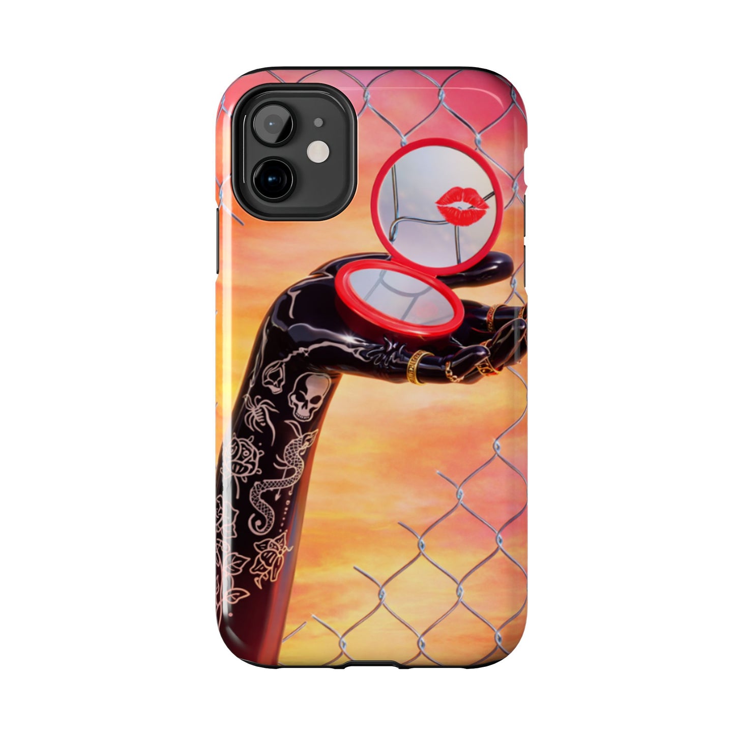 Los Angelez Made x Compact Kiss Tough Phone Case