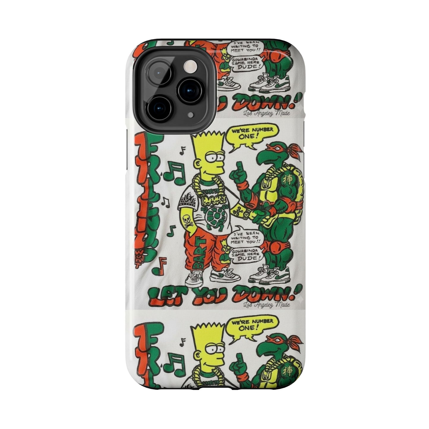 Los Angelez Made x Bart & TMNT Tough Phone Case