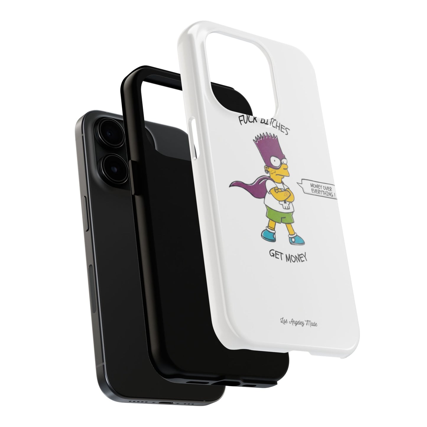 Los Angelez Made x Bart Get Money Tough Phone Case