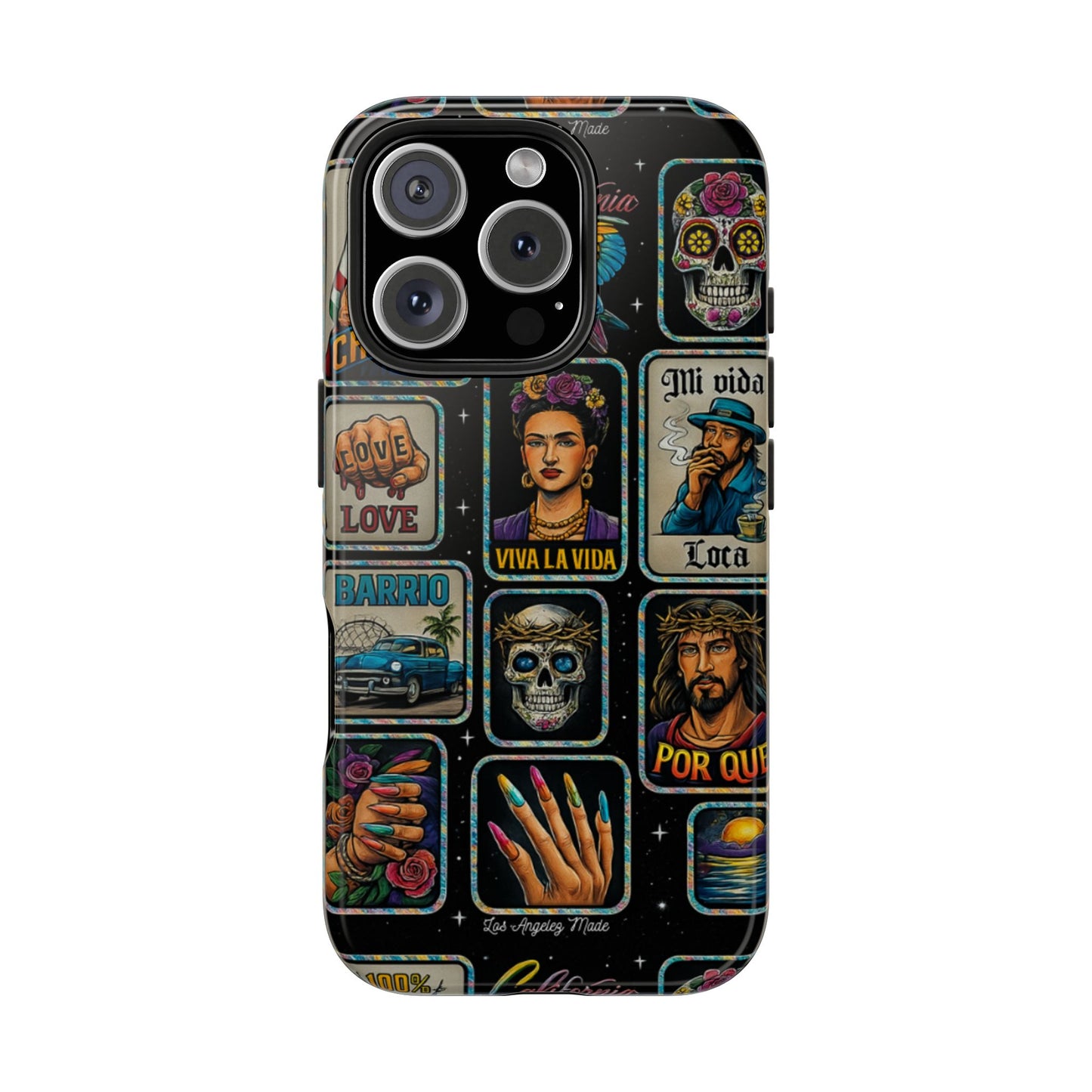 Los Angelez Made x Chicano Vintage Stickers Tough Phone Case