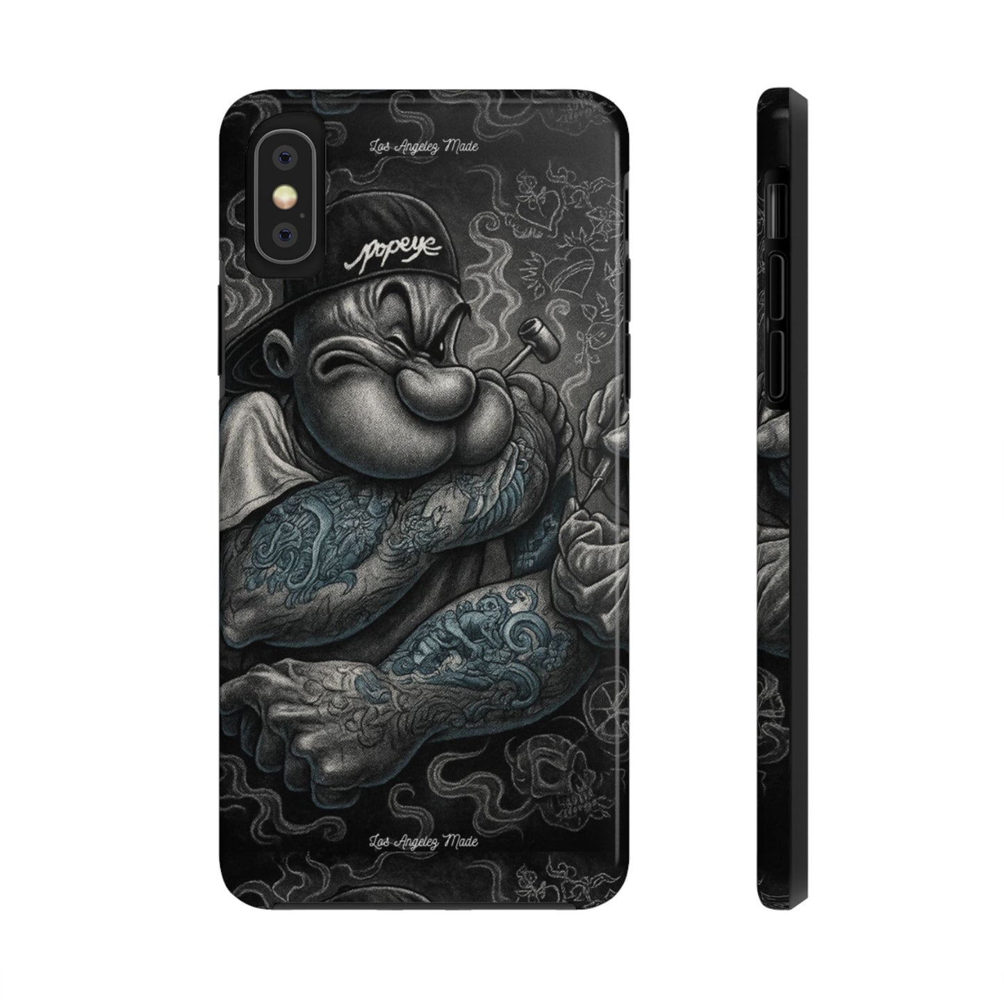 Los Angelez Made x Popeye Getting Tatted Tough Phone Case