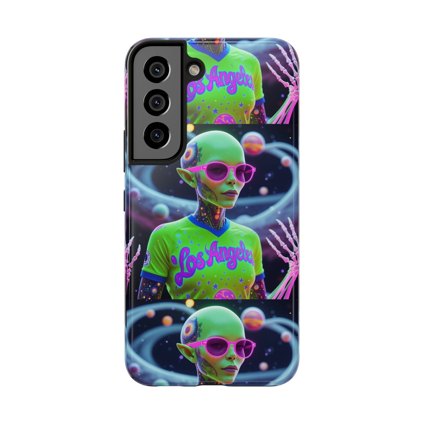 Los Angelez Made x Neon Alien Tough Phone Case