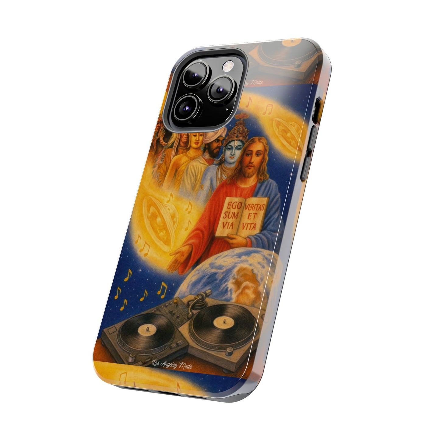 Los Angelez Made x God Is A DJ Tough Phone Case