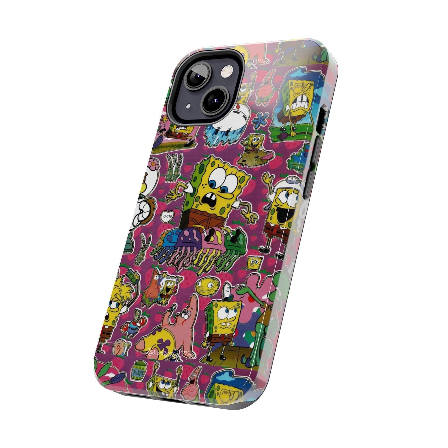 Los Angelez Made x SpongeBob Sticker Sheet Tough Phone Case