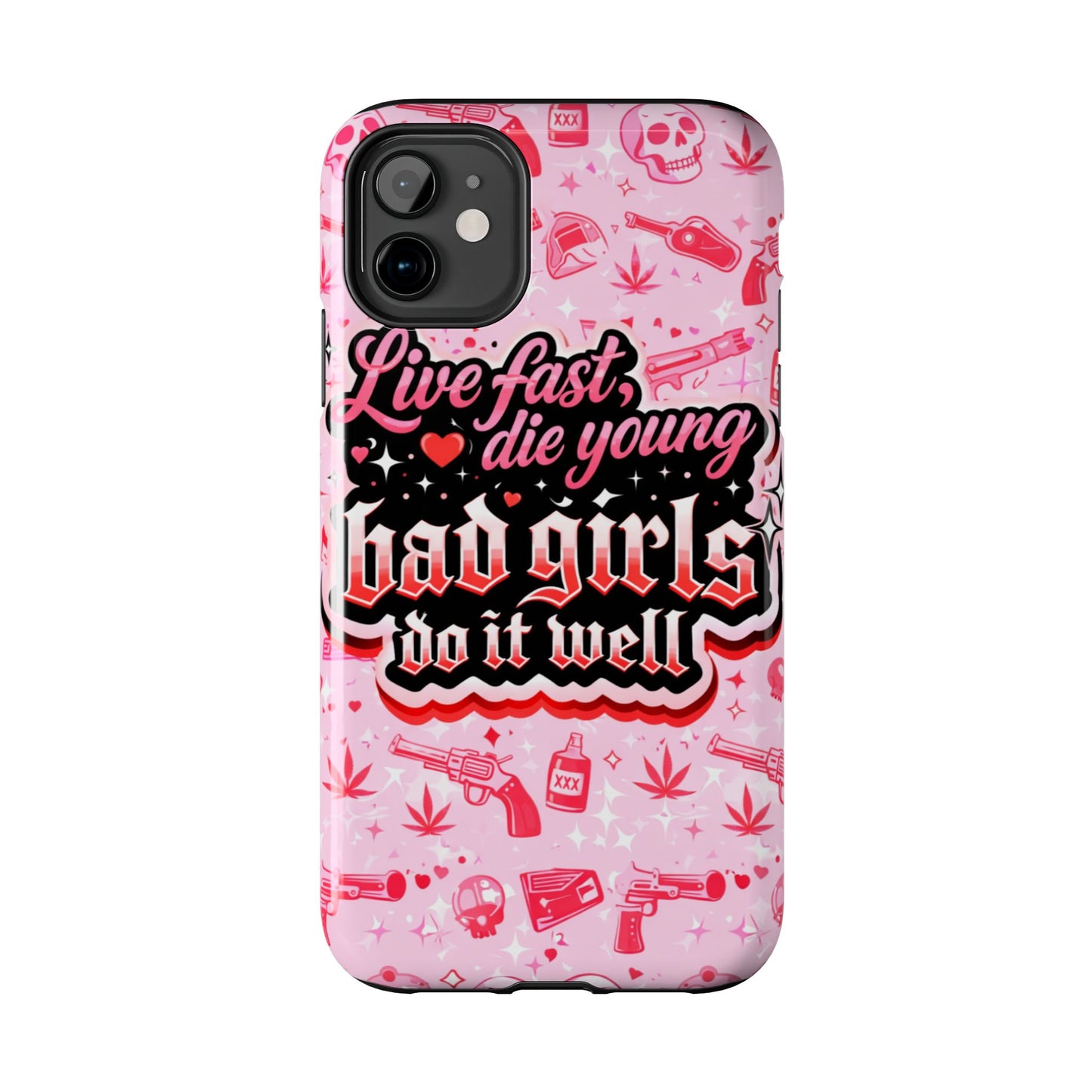 Los Angelez Made x "Live Fast, Die Young'' Tough Phone Case
