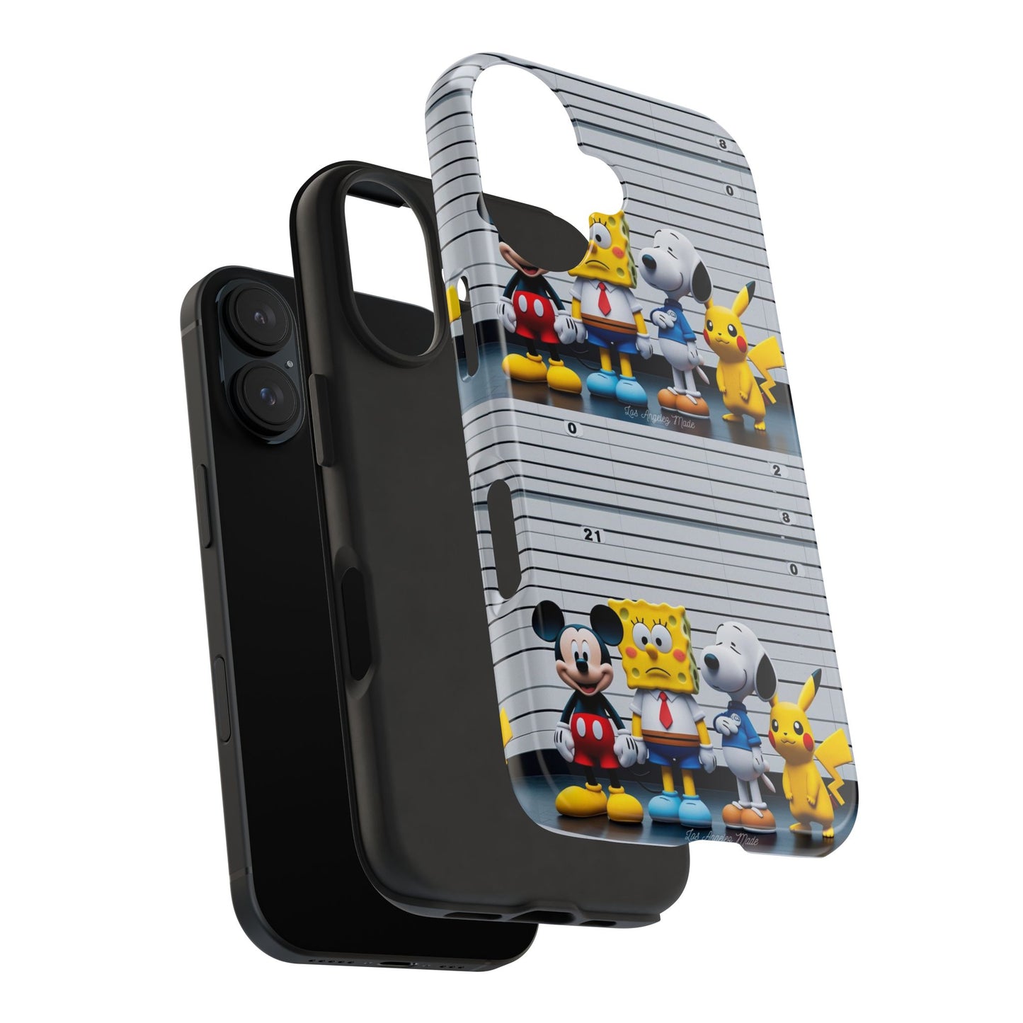 Los Angelez Made x Cartoon Police Line Up Tough Phone Case