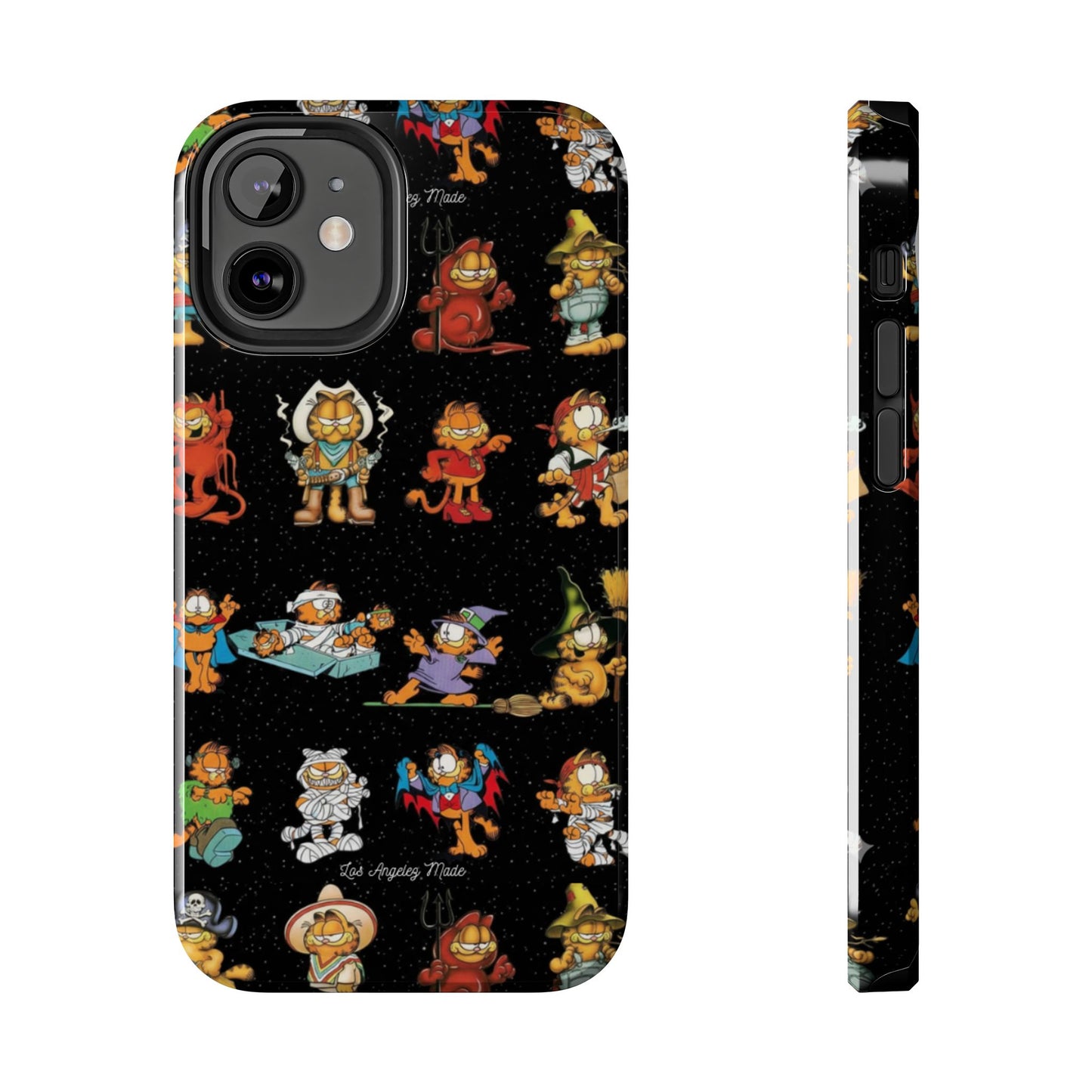 Los Angelez Made x Garfield Halloween Sticker Sheet Tough Phone Case