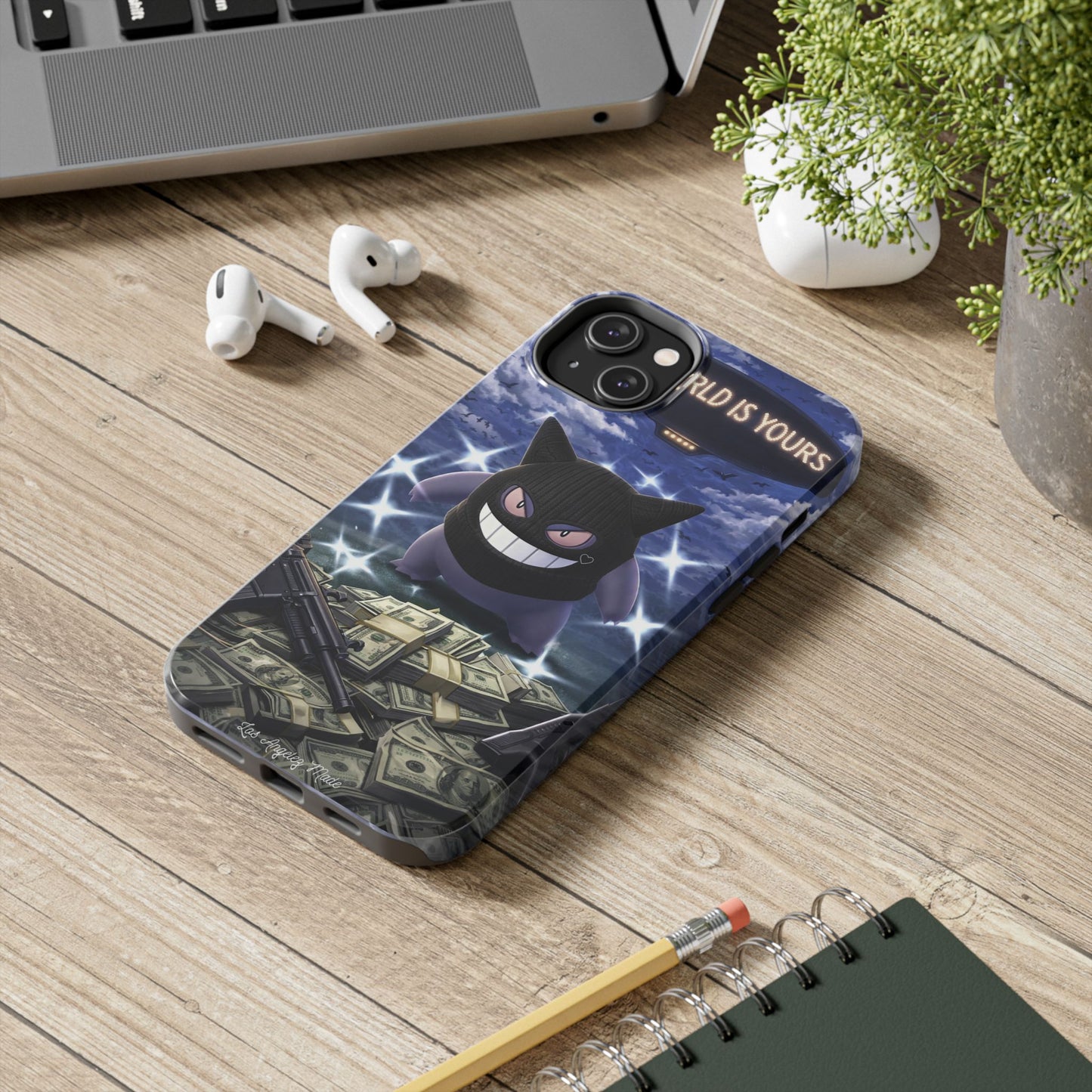 Los Angelez Made x Gen gar 'The World Is Yours' Tough Phone Case