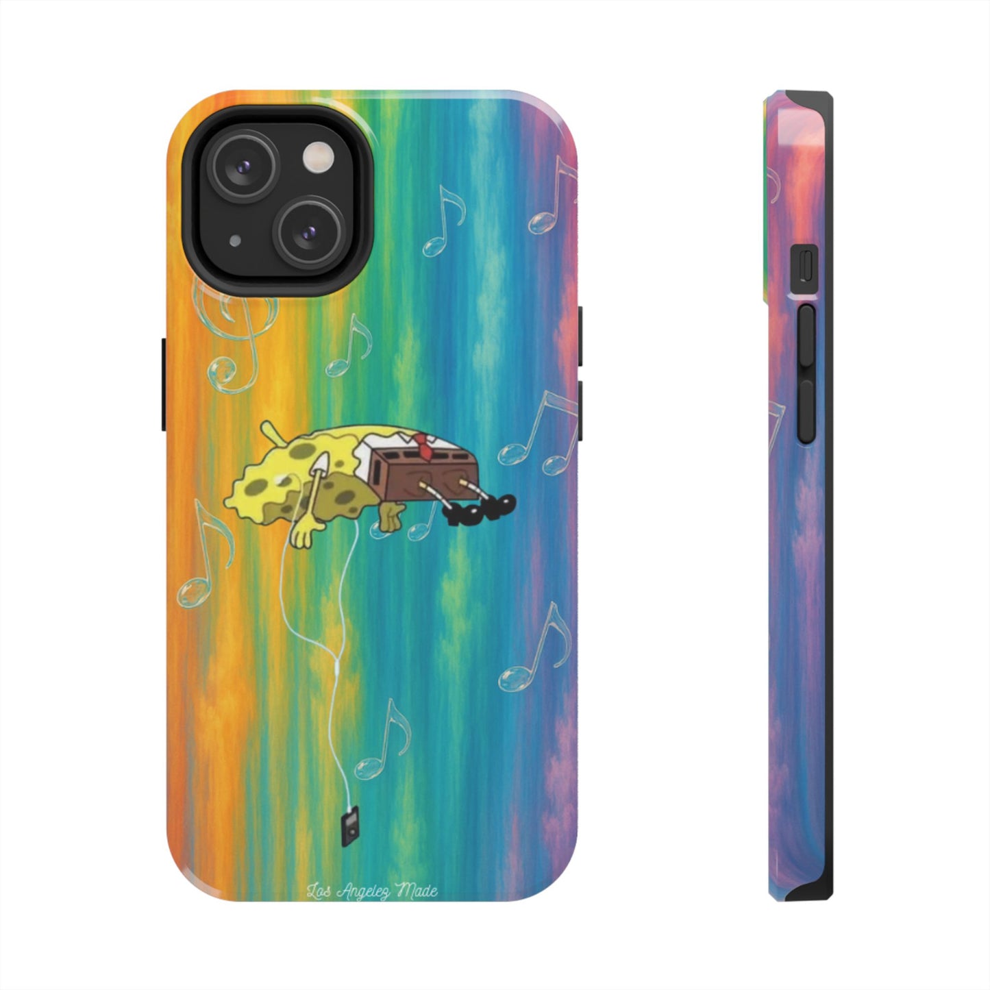 Los Angelez Made x Spongebob Music Is Life Tough Phone Case