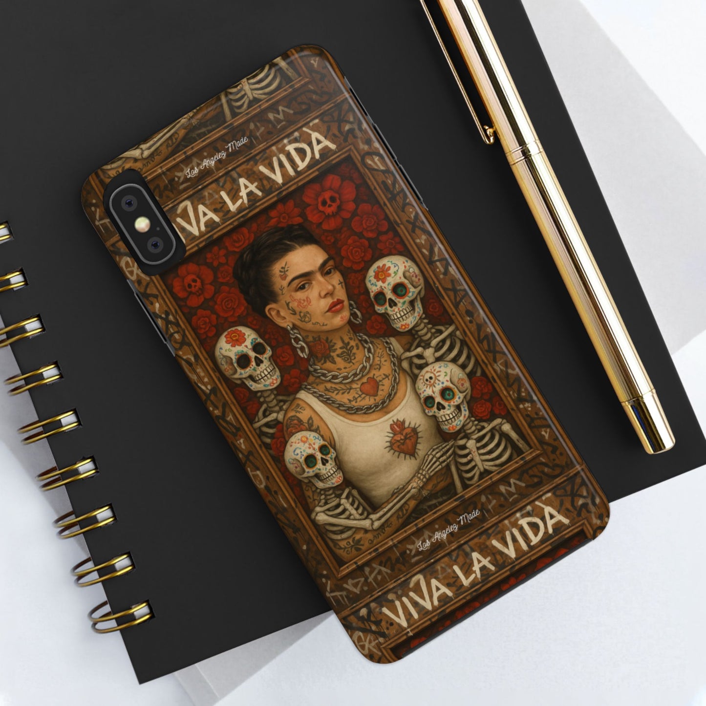 Los Angelez Made x Frida Kahlo Framed Tough Phone Case
