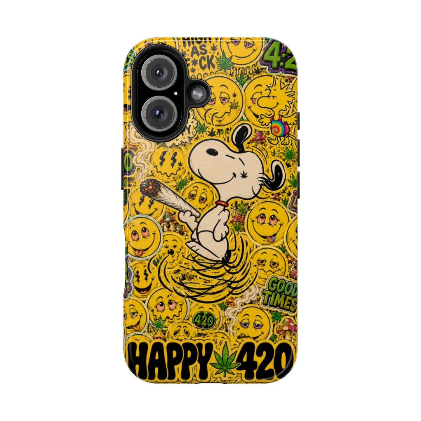 Los Angelez Made x 420 Happy Snoopy Tough Phone Case