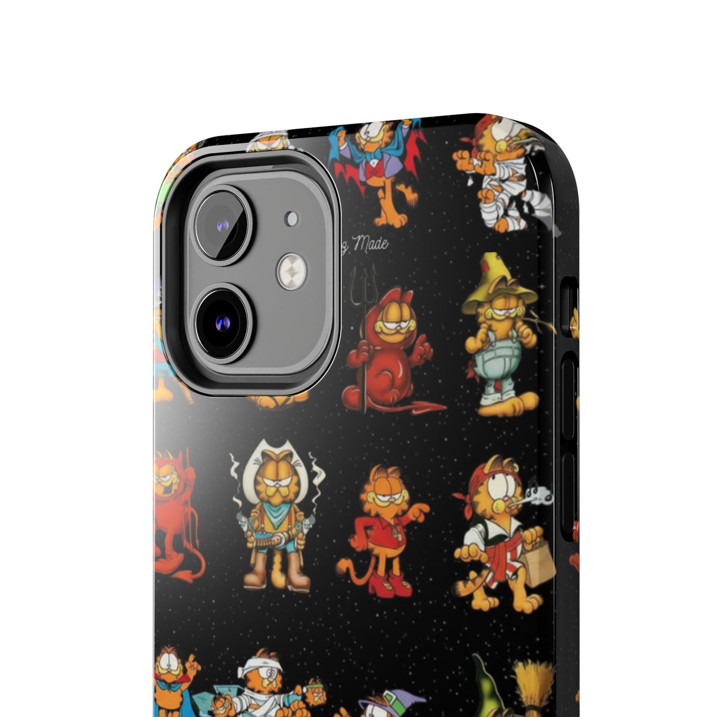 Los Angelez Made x Garfield Halloween Sticker Sheet Tough Phone Case