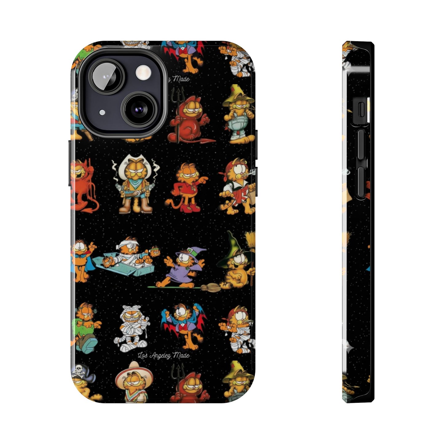 Los Angelez Made x Garfield Halloween Sticker Sheet Tough Phone Case