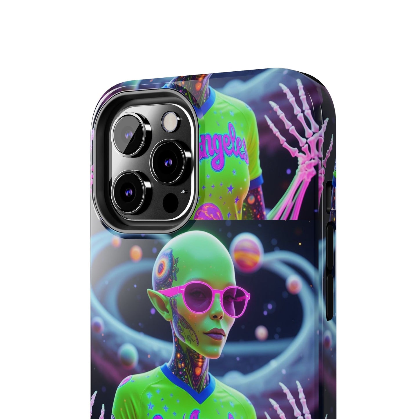 Los Angelez Made x Neon Alien Tough Phone Case