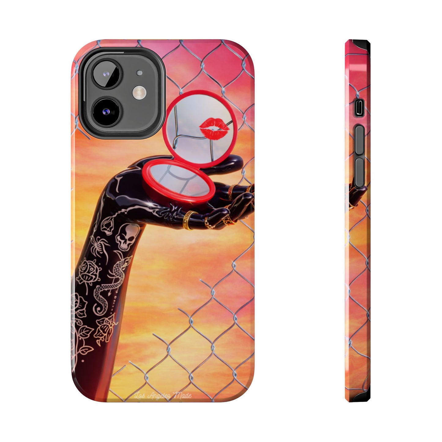 Los Angelez Made x Compact Kiss Tough Phone Case