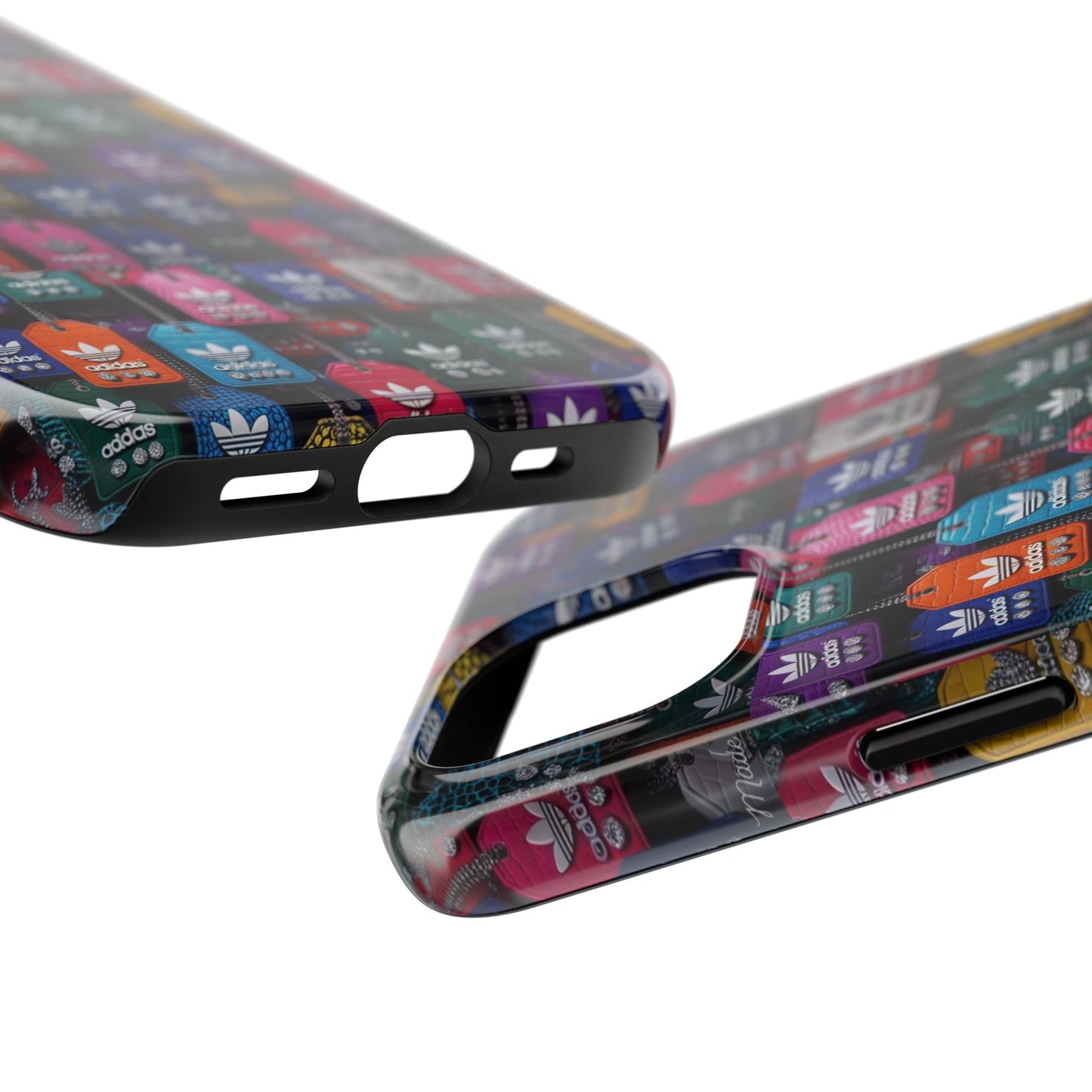 Los Angelez Made x Adidas Leather Tags Tough Phone Case