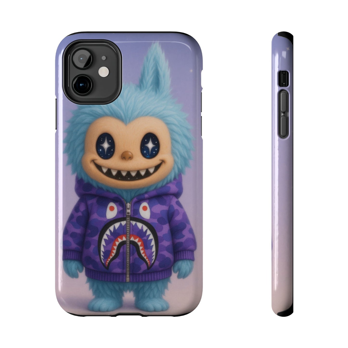 Los Angelez Made x Labubu BAPE Hoodie Tough Phone Case
