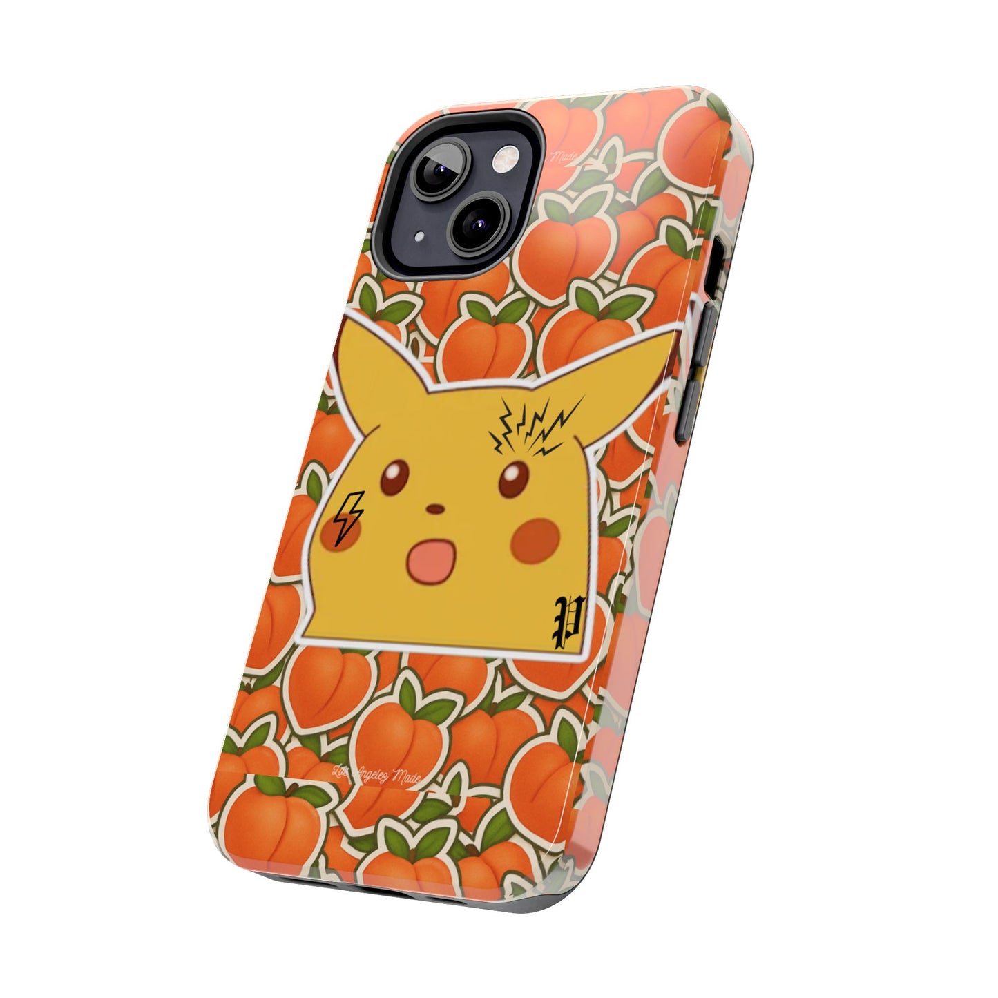 Los Angelez Made x Shocked Pika Peach Tough Phone Case