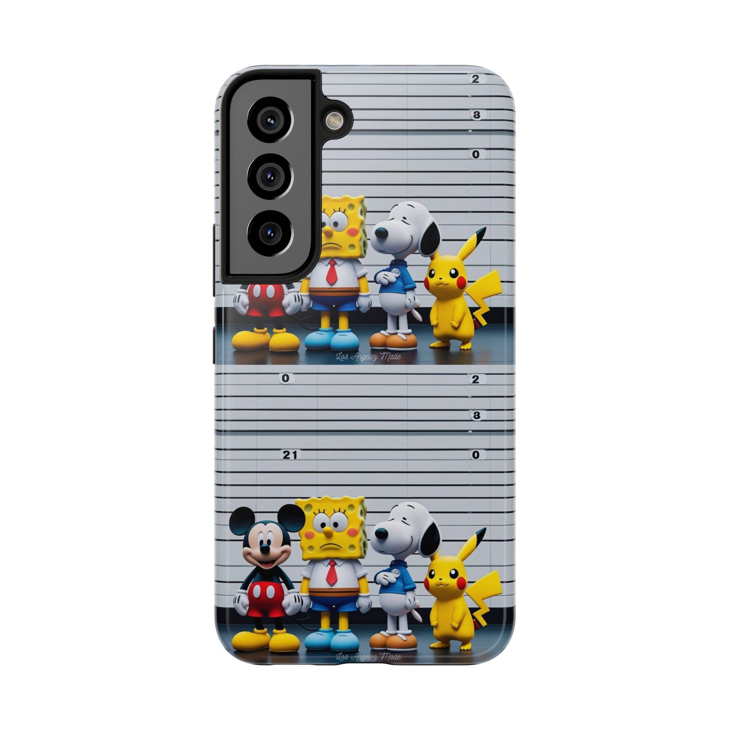 Los Angelez Made x Cartoon Police Line Up Tough Phone Case