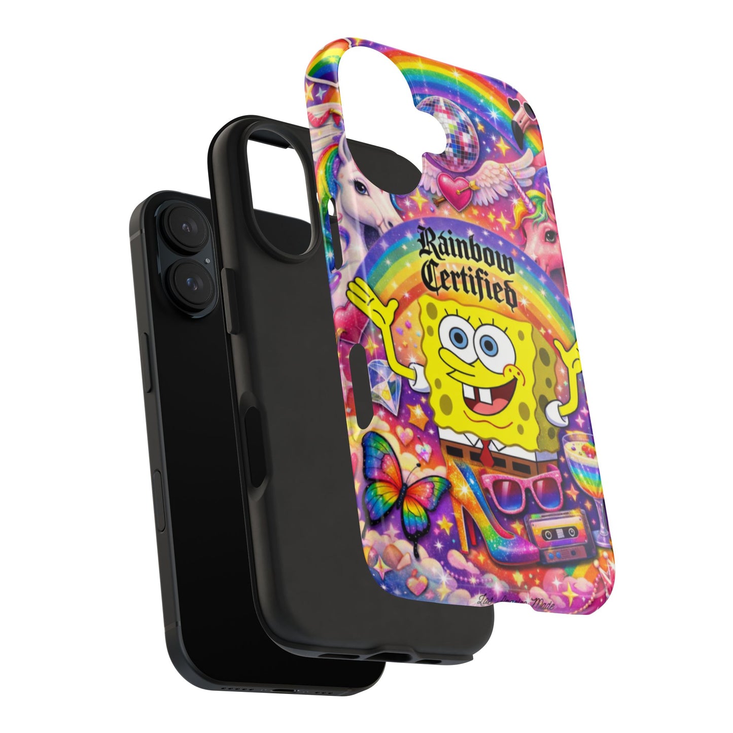 Los Angelez Made x Gay SpongeBob ''Rainbow Certified'' Tough Phone Case