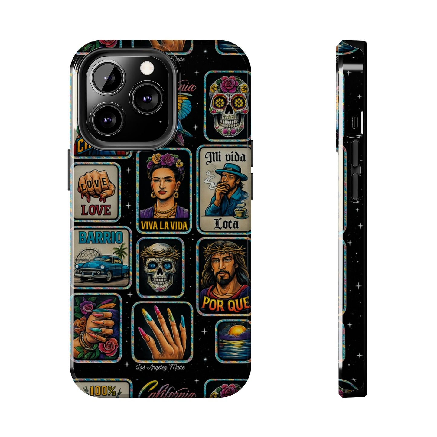 Los Angelez Made x Chicano Vintage Stickers Tough Phone Case