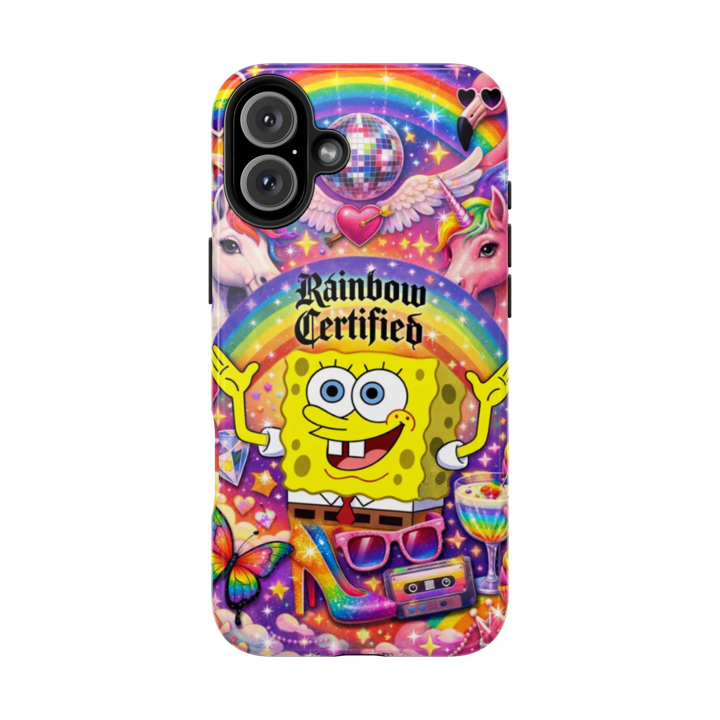 Los Angelez Made x Gay SpongeBob ''Rainbow Certified'' Tough Phone Case