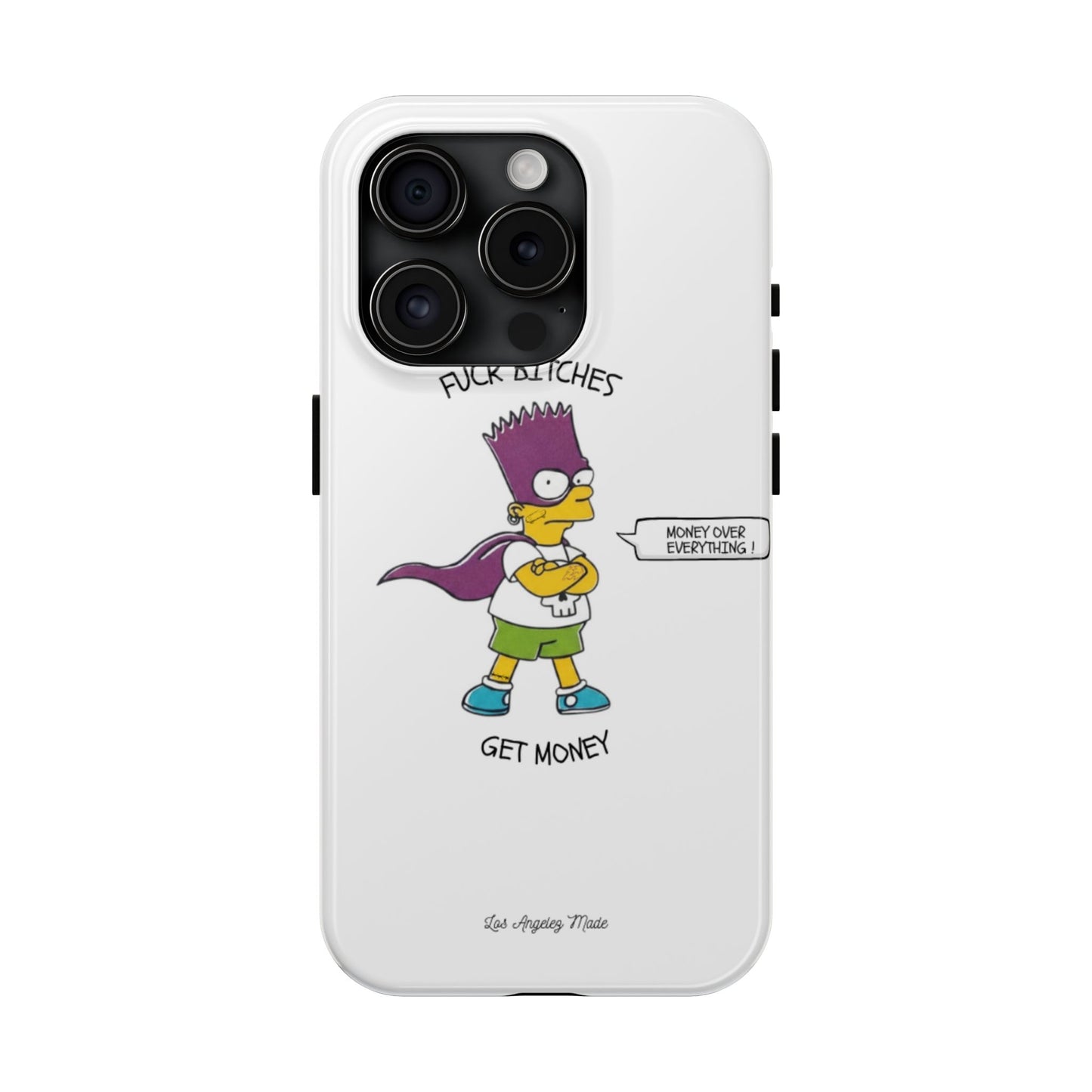 Los Angelez Made x Bart Get Money Tough Phone Case