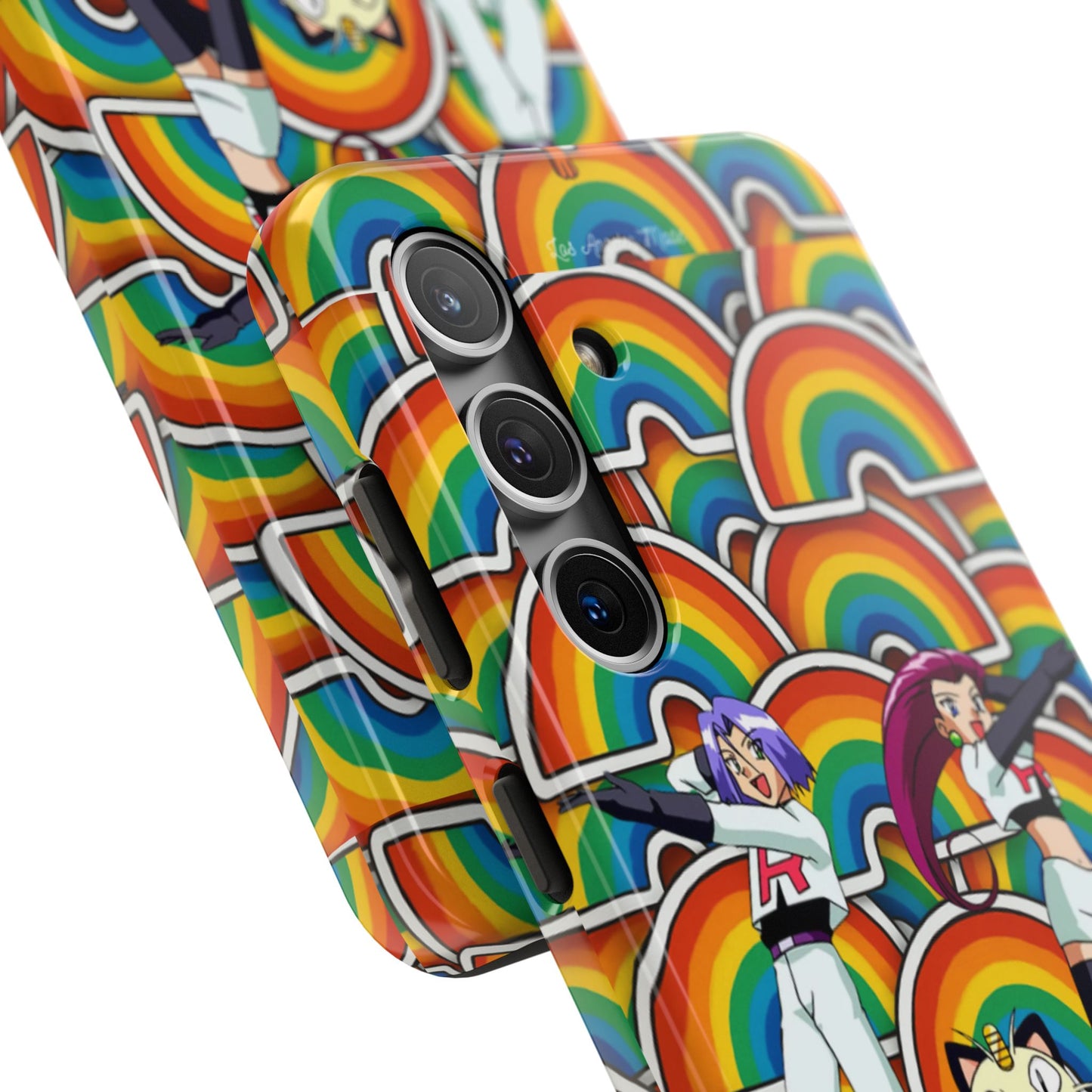 Los Angelez Made x Team Rocket Rainbow Emoji Tough Phone Case