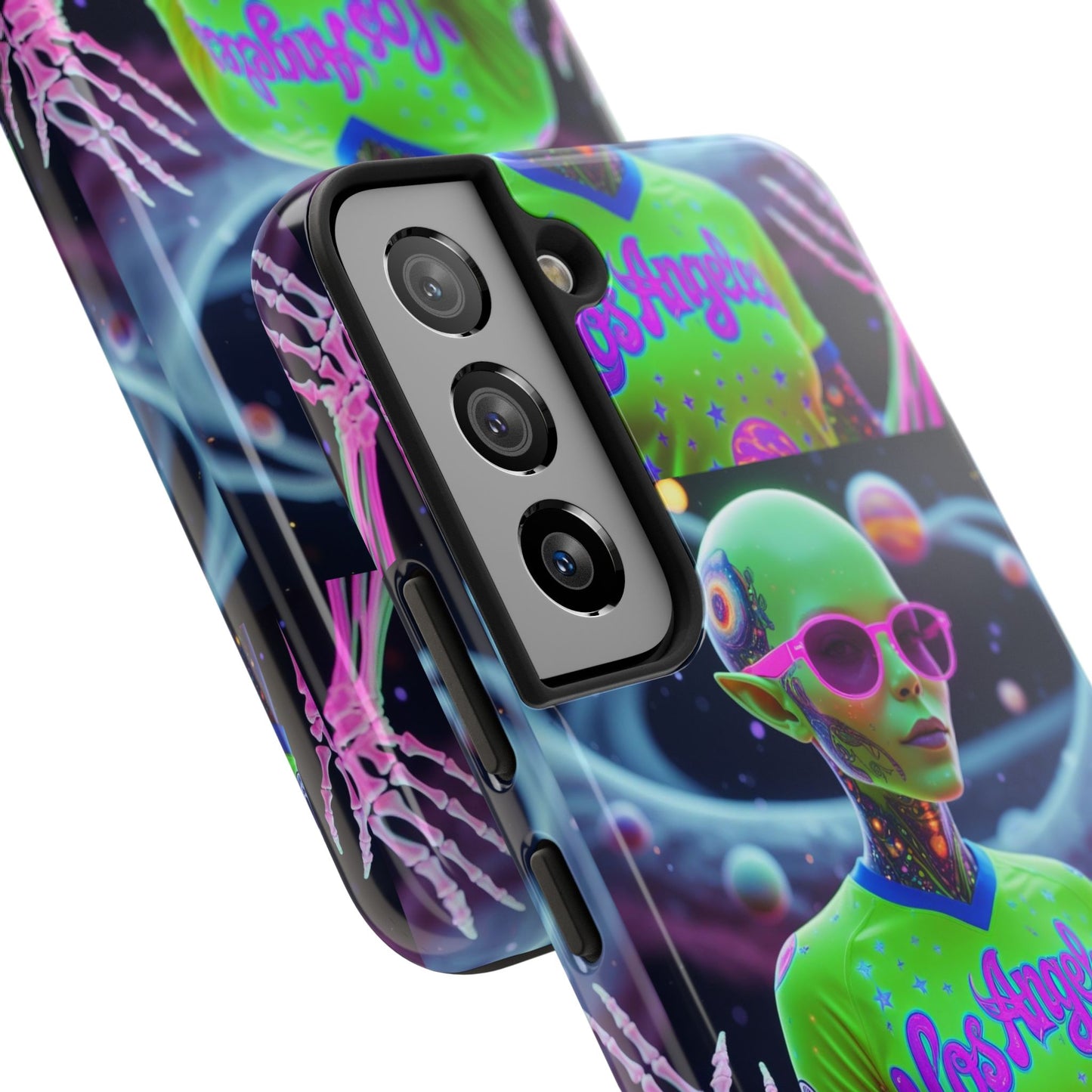 Los Angelez Made x Neon Alien Tough Phone Case