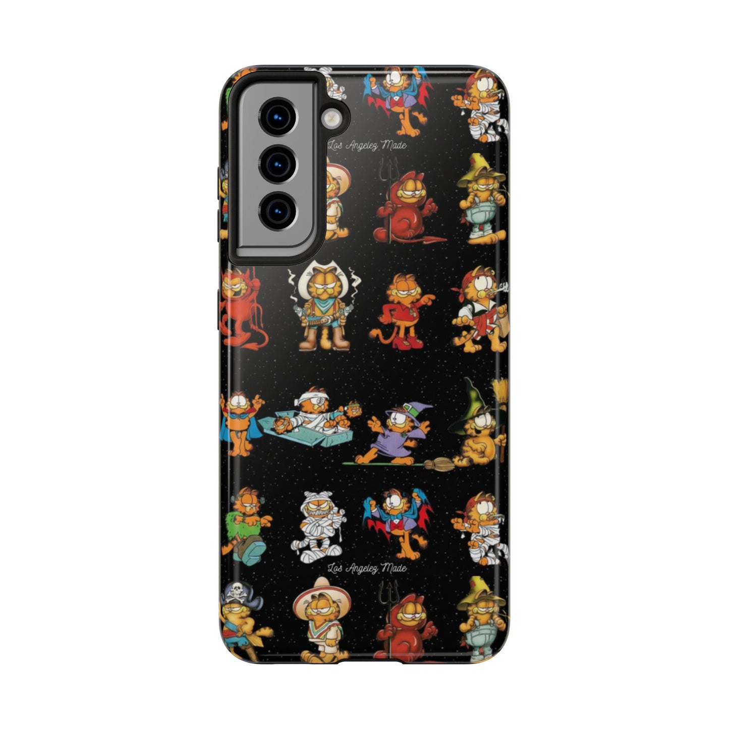 Los Angelez Made x Garfield Halloween Sticker Sheet Tough Phone Case