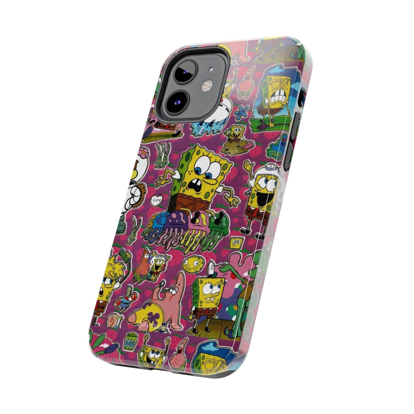 Los Angelez Made x SpongeBob Sticker Sheet Tough Phone Case
