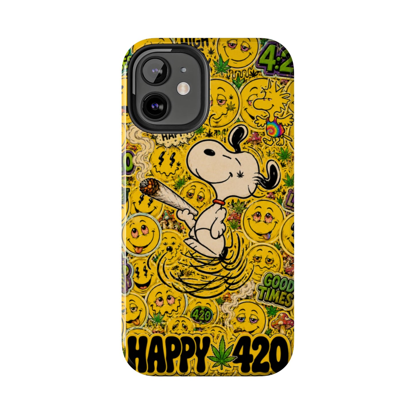 Los Angelez Made x 420 Happy Snoopy Tough Phone Case