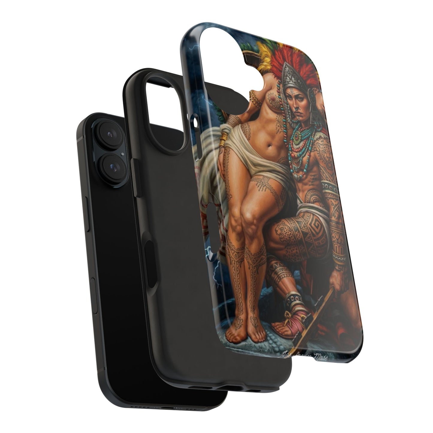 Los Angelez Made x Aztec Lesbian Pride Tough Phone Case
