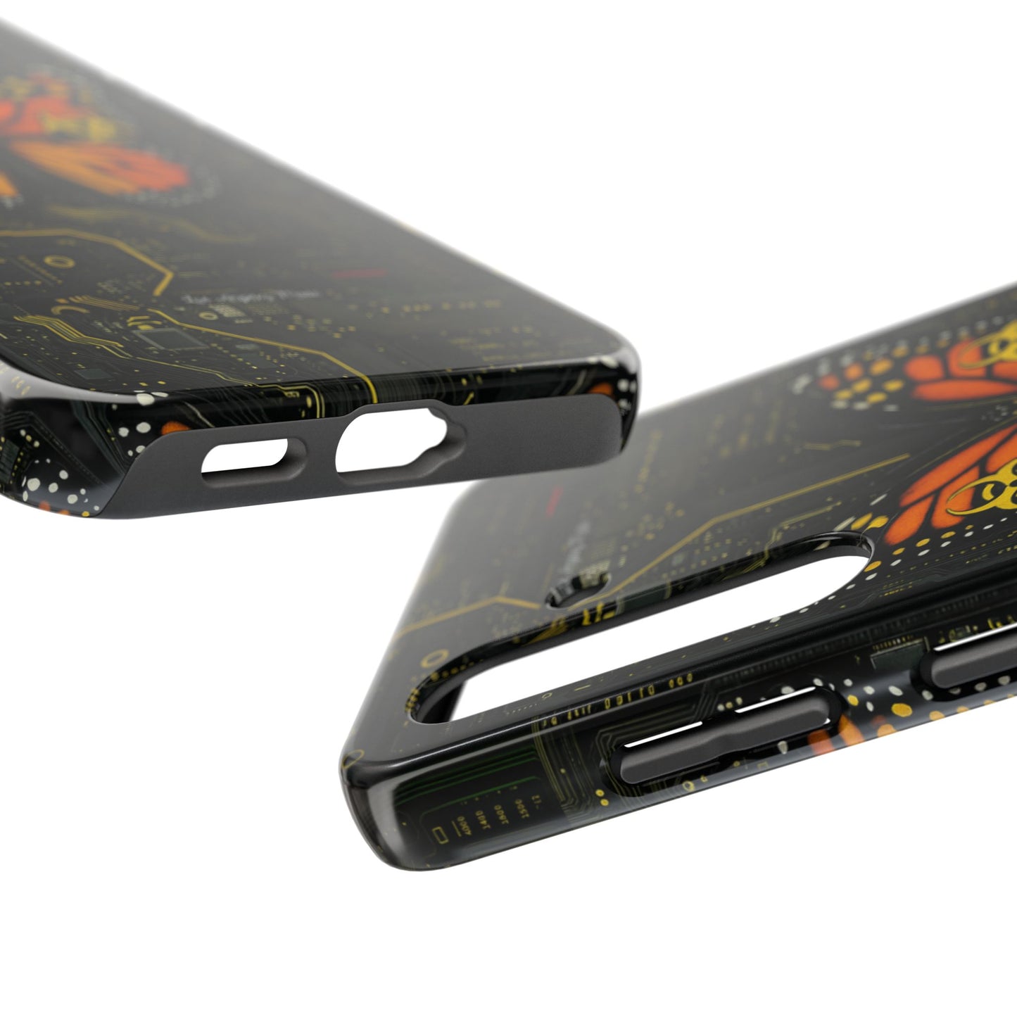 Los Angelez Made x Cyber Butterfly Tough Phone Case