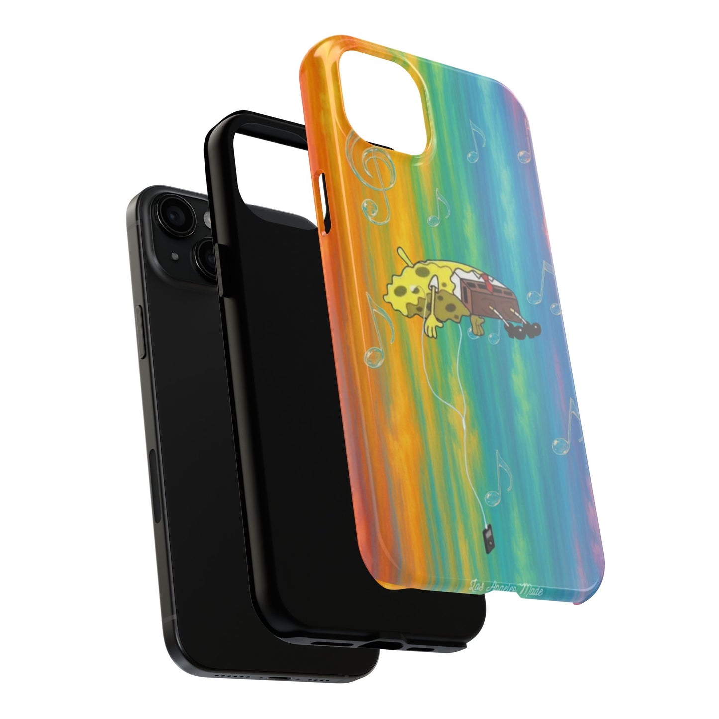 Los Angelez Made x Spongebob Music Is Life Tough Phone Case
