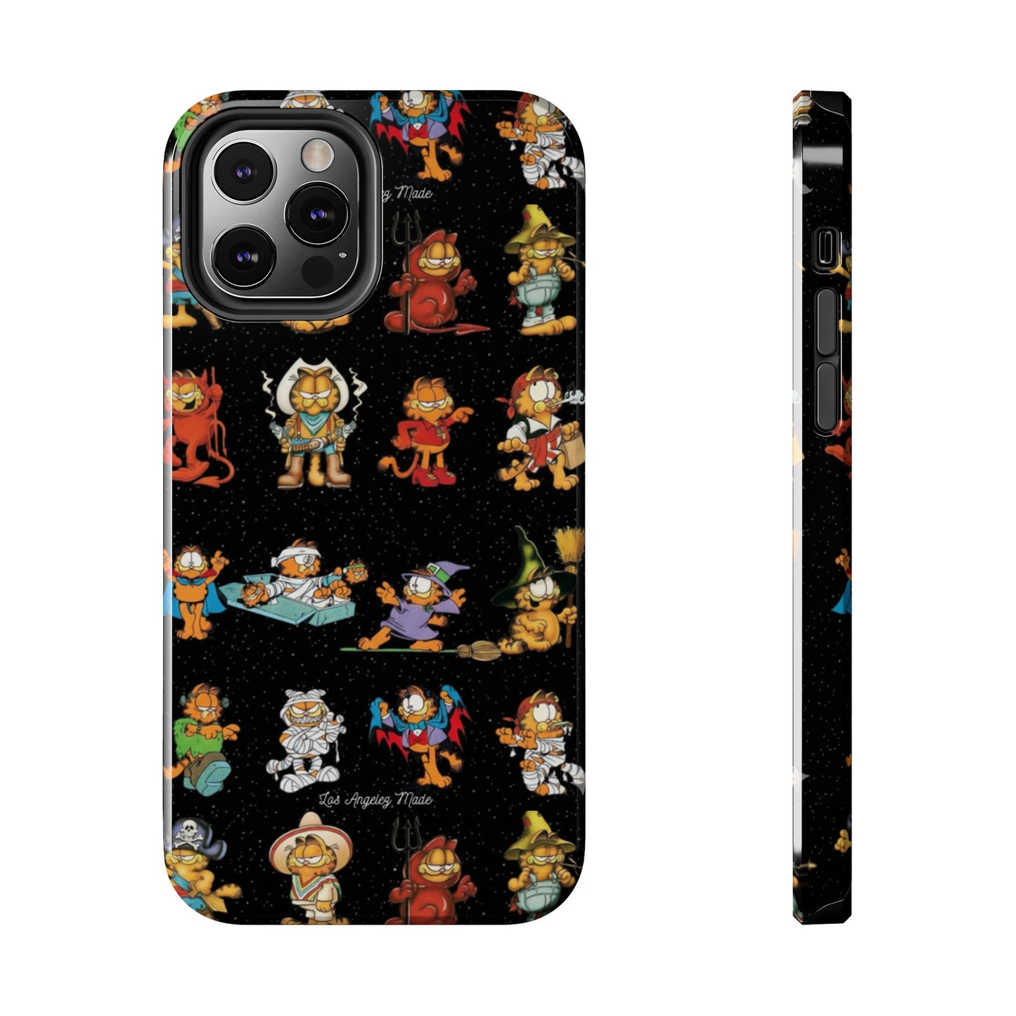 Los Angelez Made x Garfield Halloween Sticker Sheet Tough Phone Case