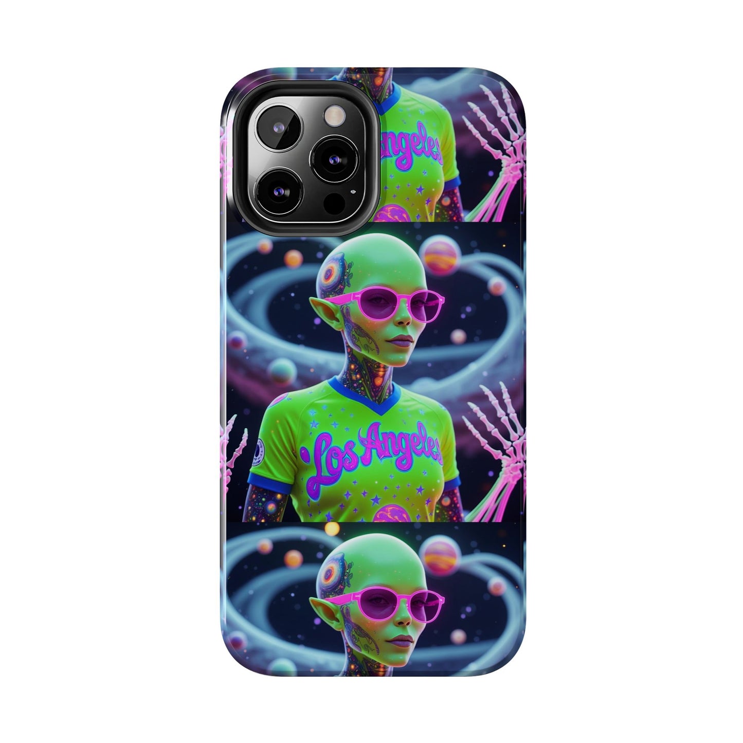 Los Angelez Made x Neon Alien Tough Phone Case